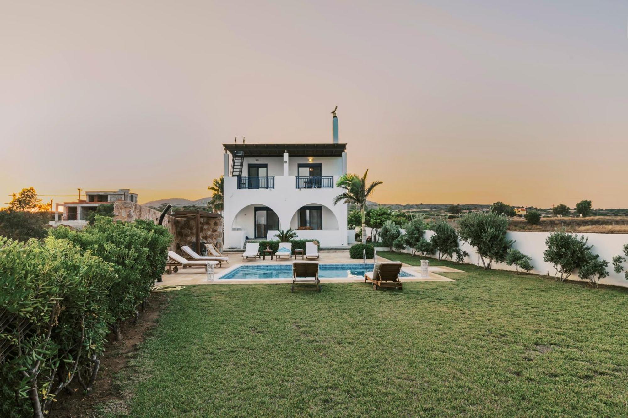 Villa Deep Blue Lachaniá Buitenkant foto