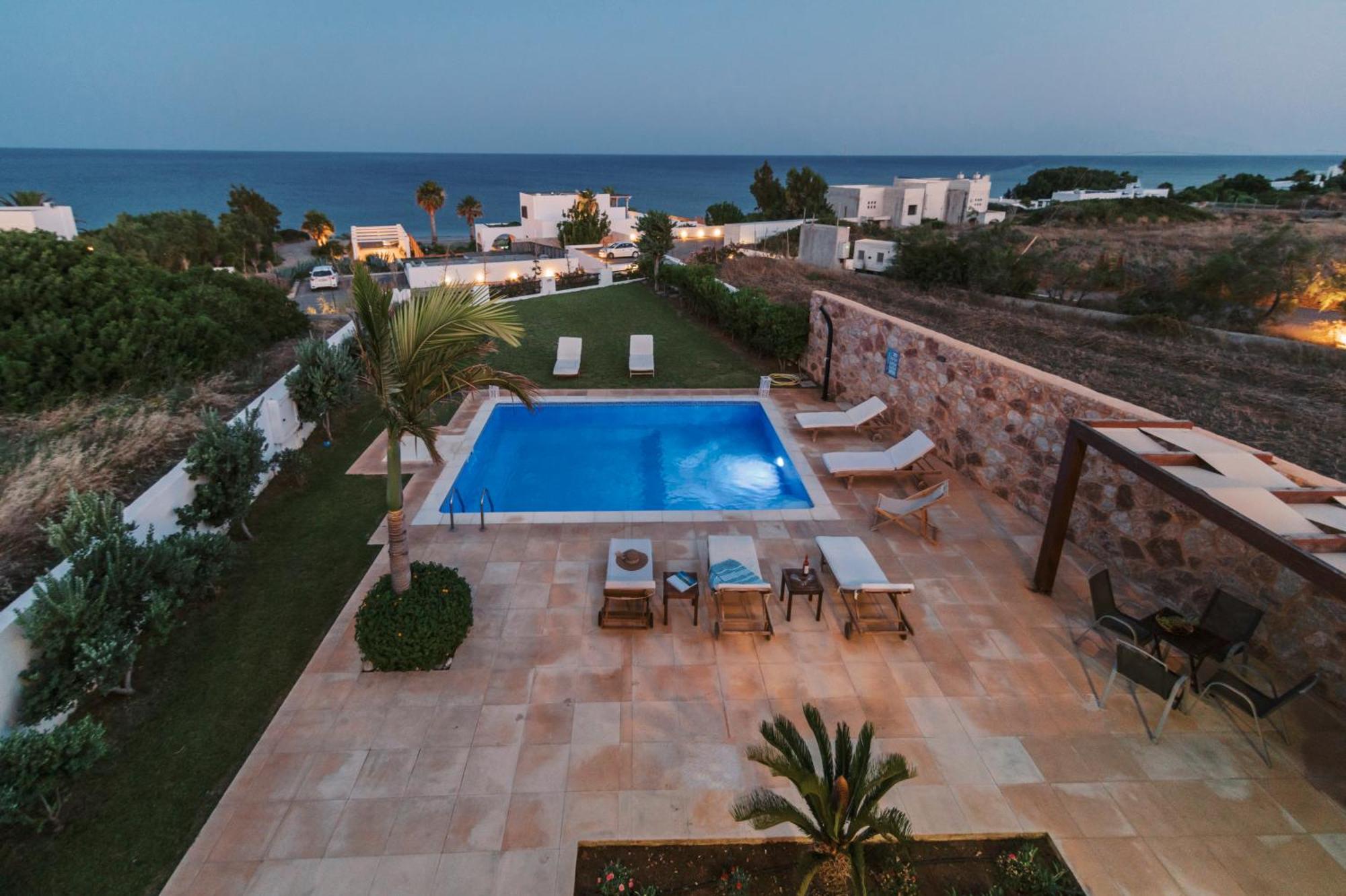 Villa Deep Blue Lachaniá Buitenkant foto