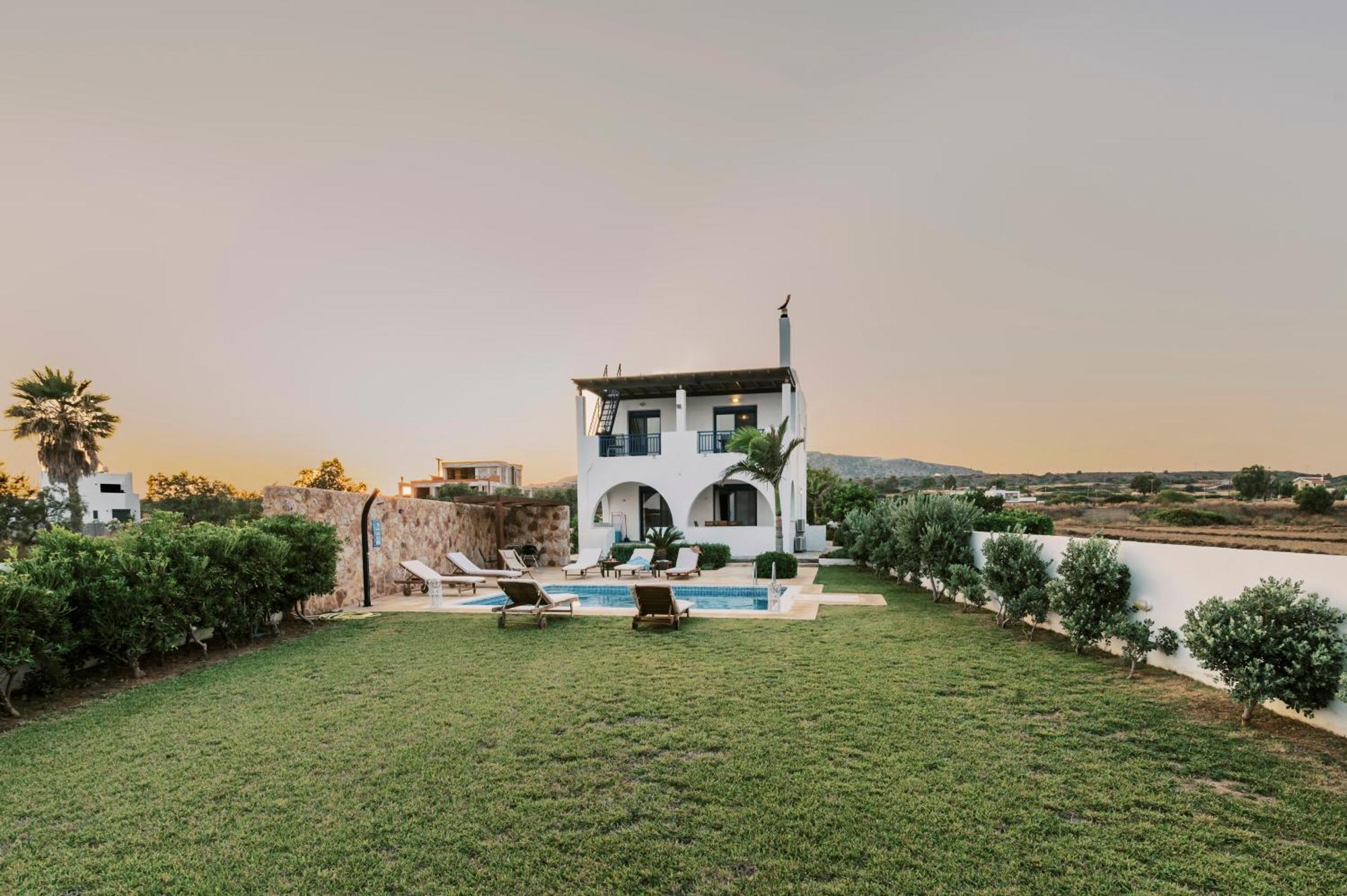 Villa Deep Blue Lachaniá Buitenkant foto