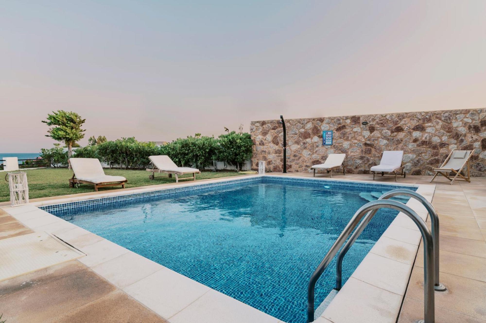 Villa Deep Blue Lachaniá Buitenkant foto
