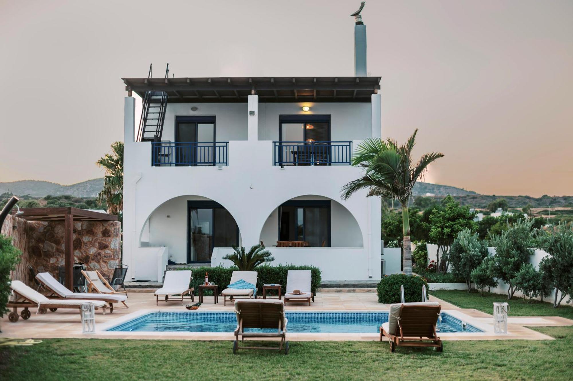 Villa Deep Blue Lachaniá Buitenkant foto