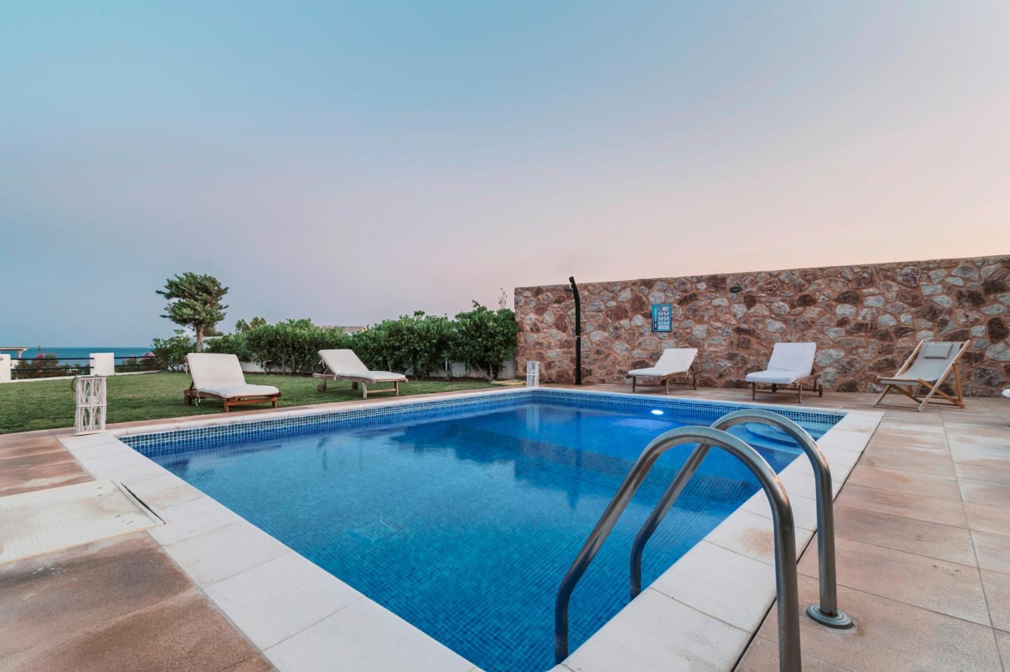 Villa Deep Blue Lachaniá Buitenkant foto